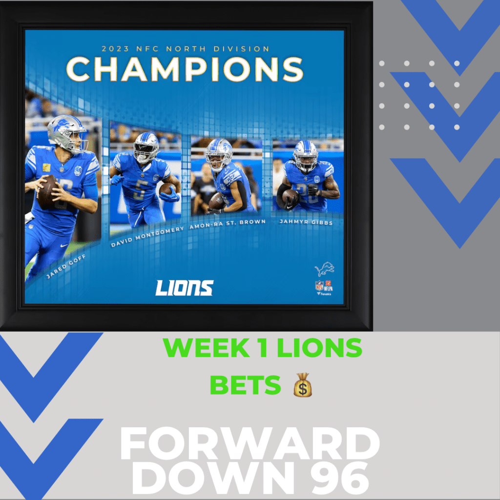 LIONS/RAMS WEEK 1 BETS – Introducing the&nbsp;Take-ulator!
