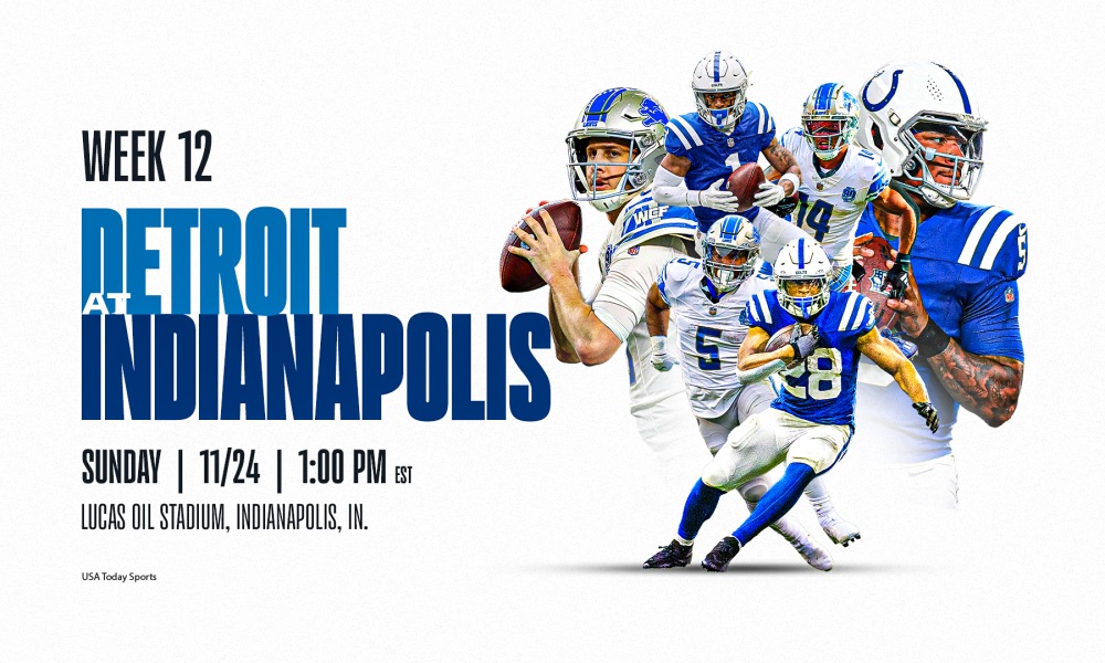 Lions at Colts Betting&nbsp;Sheet