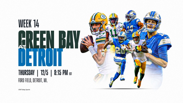 Packers at Lions TNF Betting&nbsp;Sheet